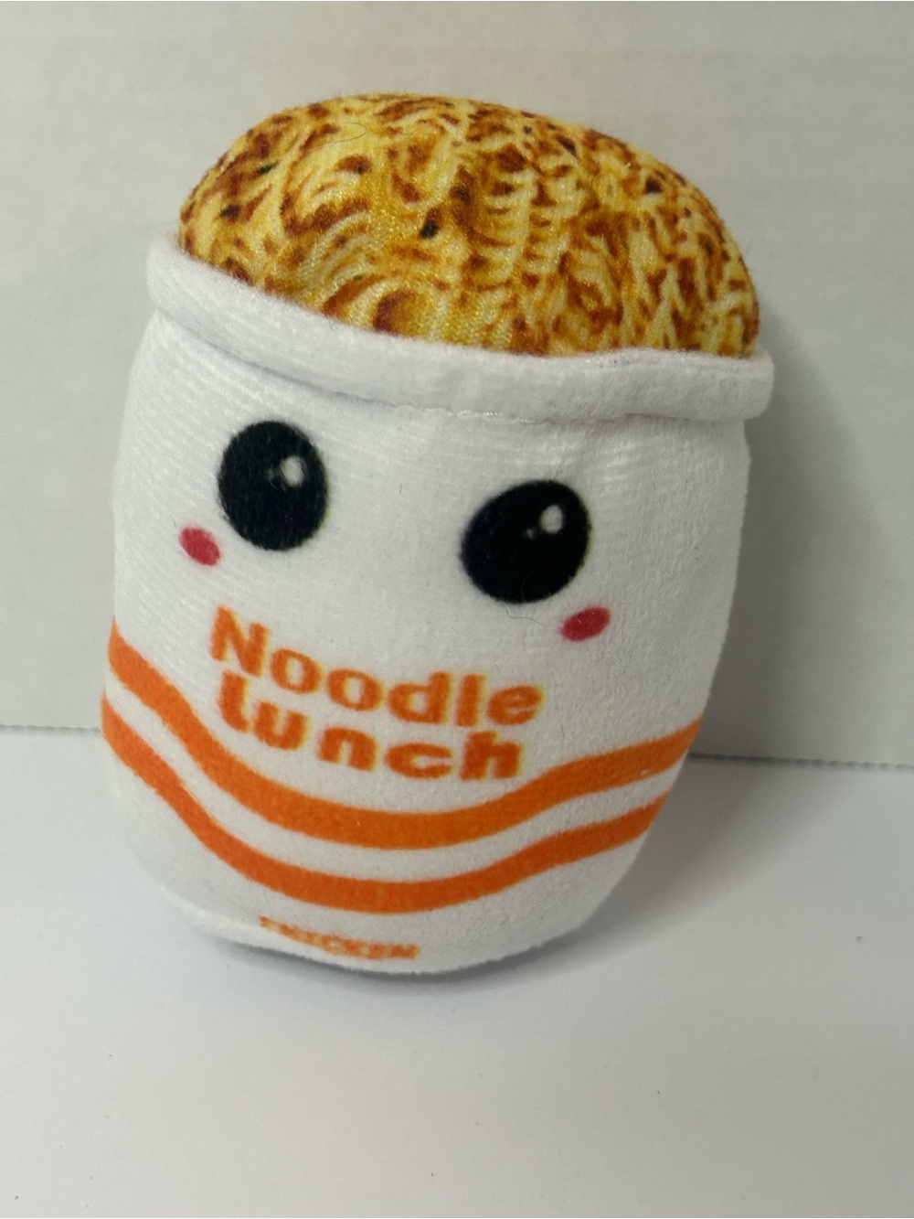 Ideal Toys Direct Ramen Noodle Cup 4" Plush Stuffed Toy w/ Eyes Chicken Flavor‎
